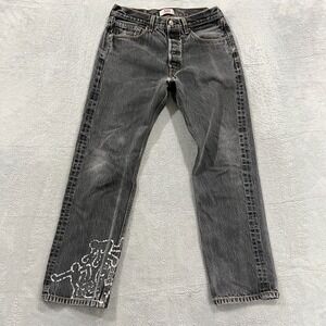 VTG Levi's 501xx Jeans Mens 30x29* Button Fly Denim 90s‎ Y2K Retro Western Faded